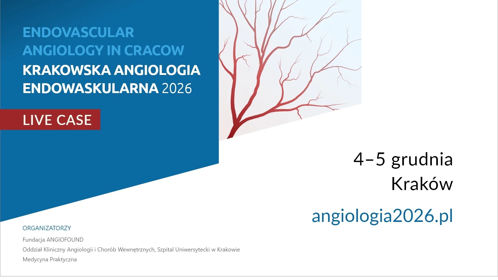 Krakowska Angiologia Endowaskularna 2026 - Muzeum Sztuki i Techniki Japońskiej Manggha, ul. M. Konopnickiej 26, Kraków