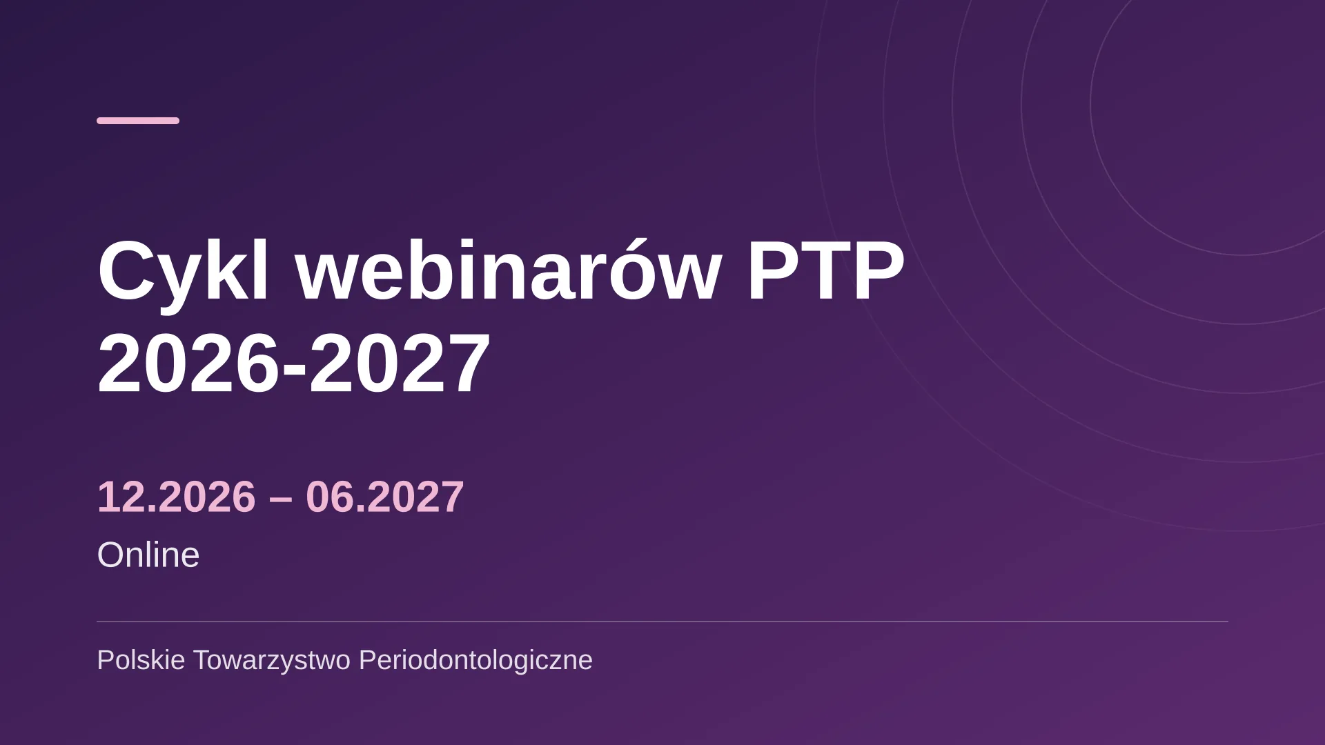 Cykl webinarów PTP 2026-2027 - Online